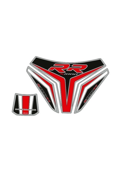 Bmw S1000 Rr 2015 Uyumlu Tank Pad Seti Çok Renkli