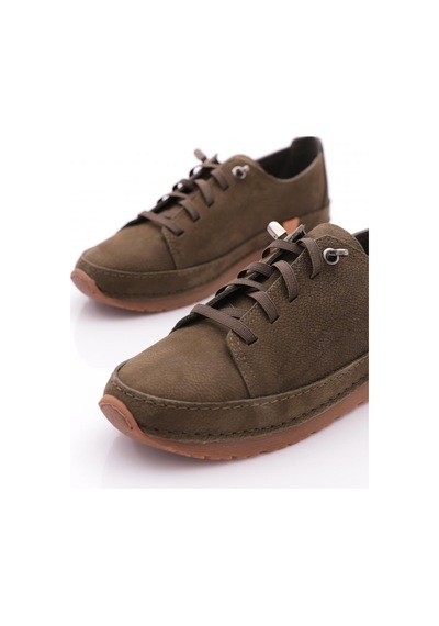 Dgn Rc-1 Kadin Comfort Ayakkabi Haki Nubuk
