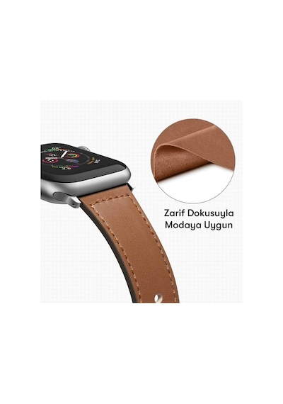 Watch 38mm Kr415 Luaz Deri Kordon Saat Değildir - Lacivert