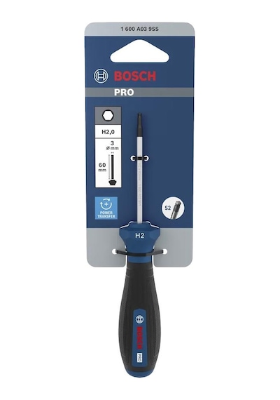 Bosch Pro H2x60 Mm Alyan Tornavida 1600a039ss