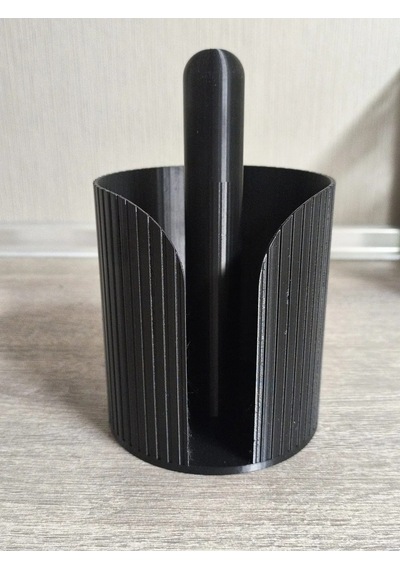 3d Baskı Petek Delikli Ayaklı Kağıt Havlu Standı Modern Kağıt Havluluk Mutfak Tezgâh Havlu Tutucu Siyah Diğer