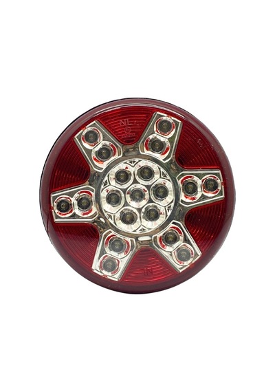 24v Geri Vites Lambası Ledli Yuvarlak Güleryüz Cobra-mıtsubıshı-otokar-temsa 122 Mm
