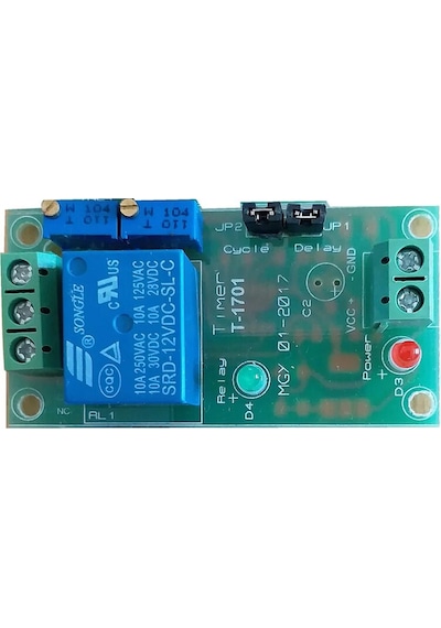 T-1701 Zaman Saati Röle Modülü - UART Programlanabilir Timer