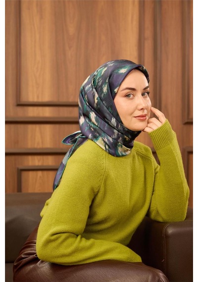 Silk Home Twill İpek Eşarp 11492-11 Koyu Mor