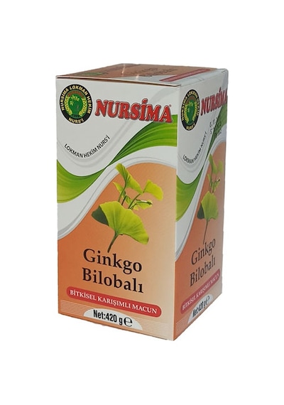 Nursima Ginkgo Bilobalı Bitkisel Karışımlı Macun 420 G
