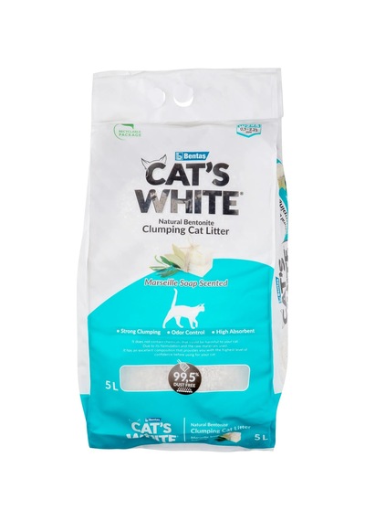 5 Adet Cat's White Sabunlu Kedi Kumu