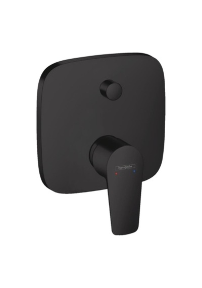 Hansgrohe Talis E Tek Kollu Banyo Bataryası Ankastre Montaj Satin Siyah Siyah