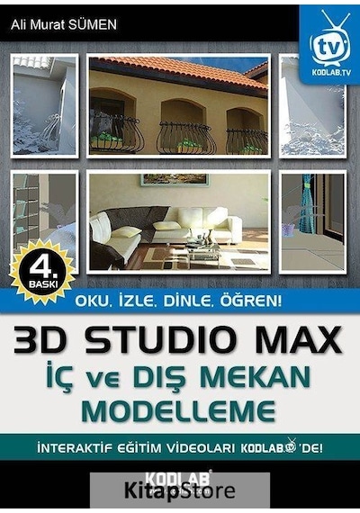 3d Studio Max İç ve Dış Mekan Modelleme Ali Murat Sümen