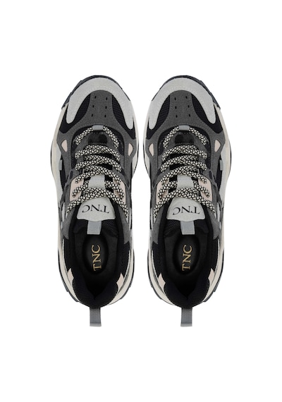 Tamer Tanca Vegan Kadın Sneakers 936 65137 Bn Ayk Sk24-25 Buz Siyah Buz - Siyah