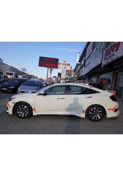 HONDA CİVİC FC5 YAN MARŞPİYEL Fiber Boyasız