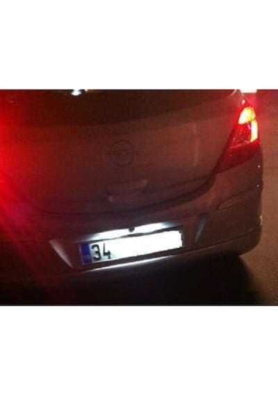 Megamarket06 Opel Corsa D Led Plaka Aydınlatma Ampul Seti