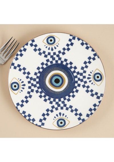 Aryıldız Chance Pasta Tabağı Nazar 19 Cm Renkli