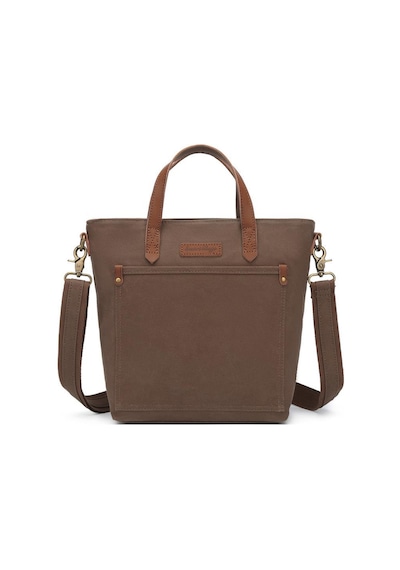 Kanvas Kumaş Kadın Çantası Elden Tutmalı Smart Bags 1328 Kahve 67132135