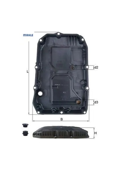 Otomatık Sanzıman Yag Karterı 9g-tronic W205 W213 W222 W223 C257 C292 X290 W447 B907 B910 Mahle A7252703707