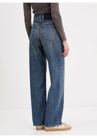 Hugo Mavi Kadın %100 Pamuk Denim Pantolon 50546502