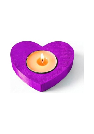 2 Adet Mor Suda Havuzda Yüzen Suya Batmayan Restoran Cafe Bar Ev İçin Kalp Şeklinde Tealight Mumluk