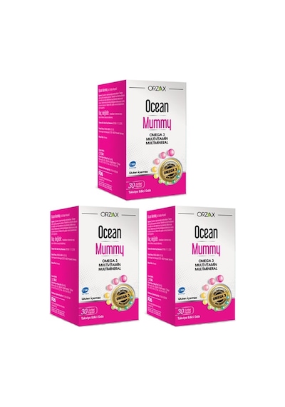 Ocean Mummy 30 Softjel Kapsül 3 Adet