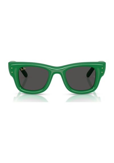 Ray-ban Rb 4940 683487 50 Wayfarer Puffer Unisex Kare Yeşil Kemik Güneş Gözlüğü Yeşil