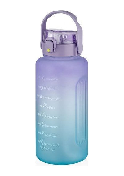 Vagonlife 2000 Ml Mega Boy Renkli Matara - Mor - 2 Litre