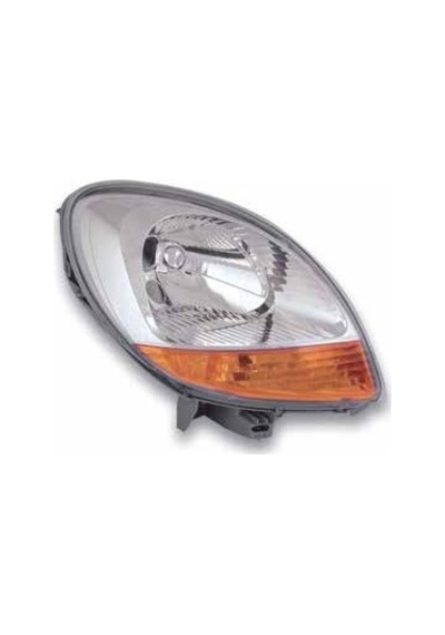 Renault Kango Ön Sağ Far Lambası 2003 2008 Sarı Sinyalli -