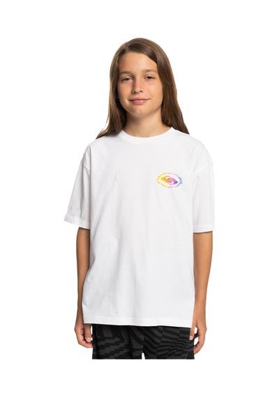 Quiksilver Radical Flag Erkek Çocuk Tişört Beyaz