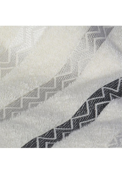 Vos Versa Bursa Varak Serisi 50x90cm %100 Pamuk Yüz Havlusu Beyaz Vvhm0017-374 - Beyaz