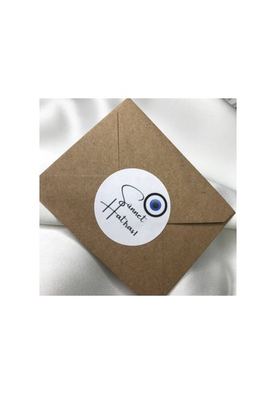 Sünnet Etiketi Nazar Boncuklu Sünnet Düğünü Çocuk Serisi Sticker Sünnet Mevlidi 4 Cm 100 Adet Çok Renkli