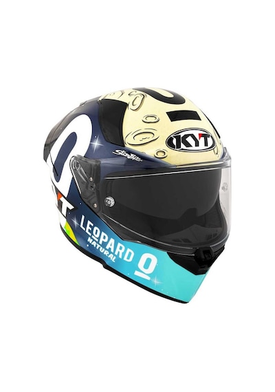 Kyt R2r Max Foggıa Mugello 2022 Edıtıon Kapalı Kask Beyaz - Bej - Lacivert