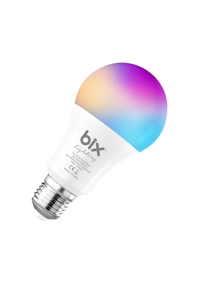 Bix Aura 12w Led Rgb Wifi-bluetooth Uzaktan Kontrollü Akıllı Ampul Rgb