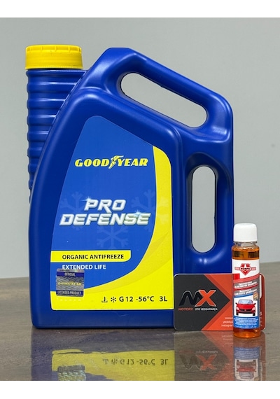 2025 Goodyear Pro Defense G12 -56 C 3l Kırmızı Antifriz Ultra Performanslı Hediyelidir Kırmızı