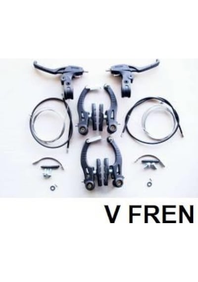 Bisiklet Bmx Fren Takımı Seti Komple Seti V-brake Ön Ark