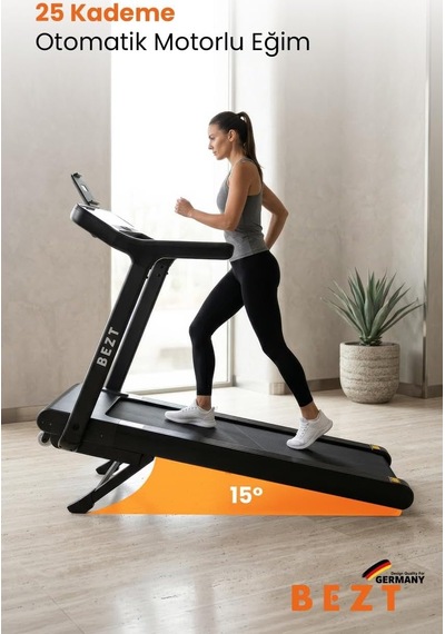 Run Smart Pro 3.5 Hp Otomatik Eğimli Katlanabilir Soğutucu Fanlı Koşu Bandı 160 Kg Kapasite / 120cm X 50 Cm Geniş
