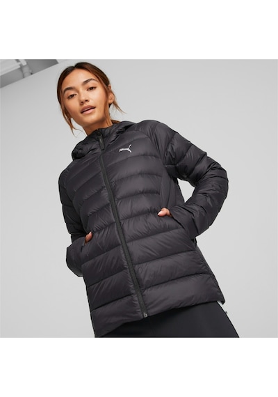 Puma Packlite Hooded Down Kadın Siyah Kapüşonlu Mont 84940701 Siyah