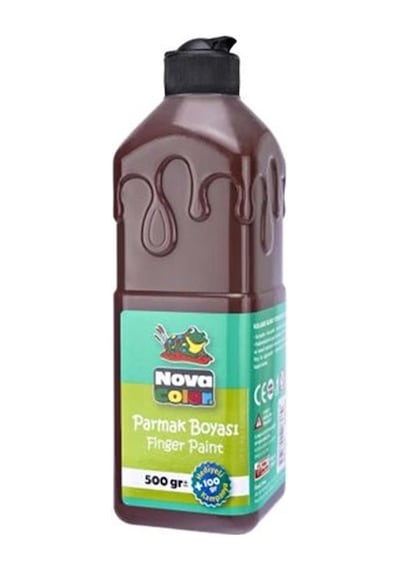 Nova Color Nc-376 Parmak Boyası 500 G Kahverengi