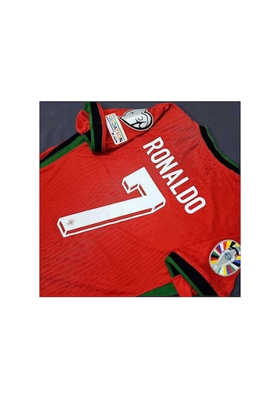 Portekiz 2024/25 Yeni Sezon Cristiano Ronaldo Iç Saha Forması Çok Renkli