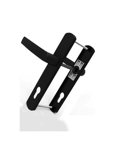 Pimapen Pvc Alüminyum Silindirli Siyah Kapı Kolu 85/35
