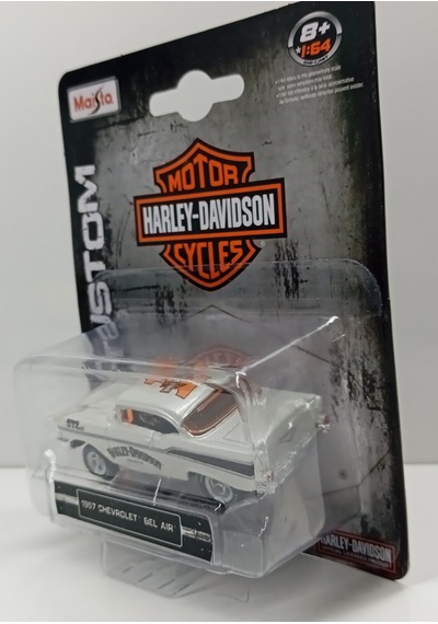 Maisto H.d 1:64 Ölçek 1957 Chevrolet Bel Air Metal Araba 7 Cm