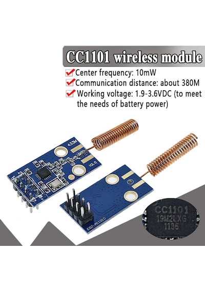 Cc1101 433Mhz Kablosuz Alıcı Verici