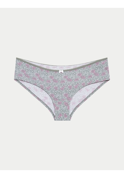 Marks & Spencer 5'li Cotton Lycra Short Külot Seti T61005102X Pembe