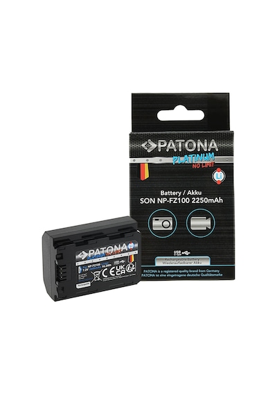 Patona Platinum Sony Np-fz100 Usb-c Girişli Batarya