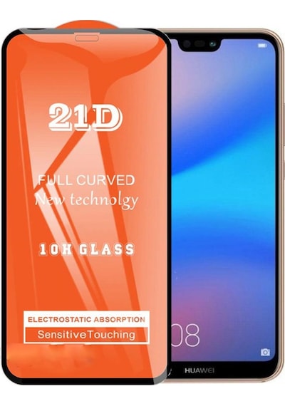 Huawei P20 Lite Ekran Koruyucu 21d Kırılmaz Cam 9018000000294