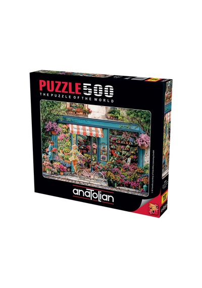 Anatolian 500 Parçalık Puzzle - Çiçeklerin Arasında 3650