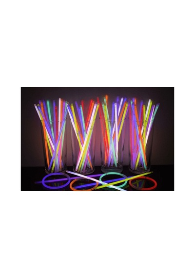 Kostüm Tamamlayıcı Aksesuar-glow Stick Fosforlu Neon Bileklik 50 Adet-19890
