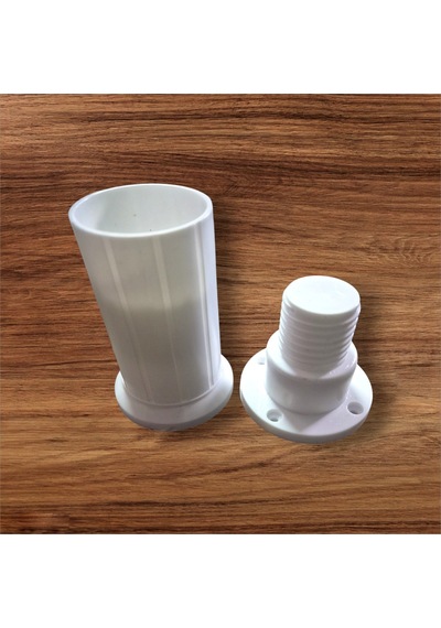 50 Çap 10-12cm Ayarlı Mobilya Ayağı Baza Ayağı Beyaz Açık Gri