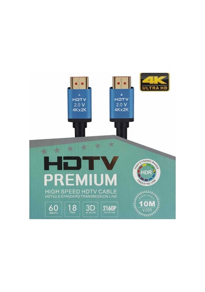 Th-148-10 10 Mt Altın Uçlu 4k Hdmı Kablo Kutulu