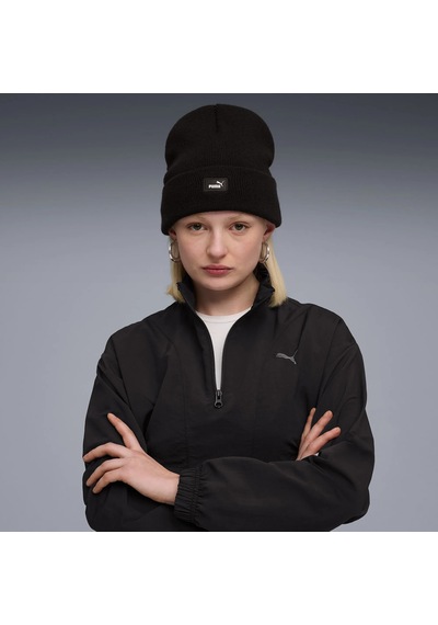 Puma 026400-04 Ess Mid Crown Beanie Unisex Siyah Bere