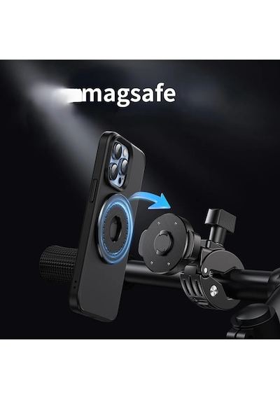 Bisiklet Motorsiklet Scooter Atv Motosiklet Gidon Bağlantılı Telefon Tutucu Tutacağı