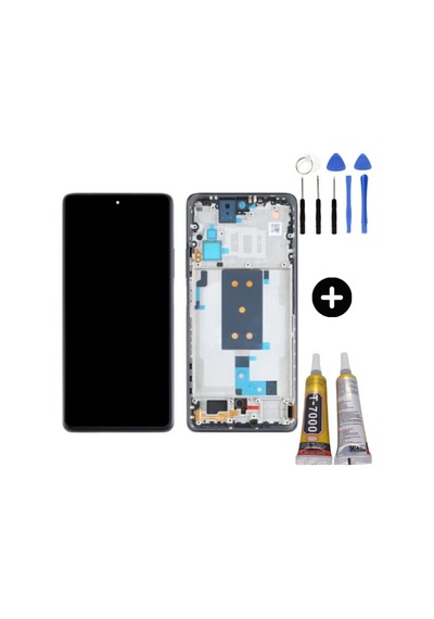Xiaomi Mi 11t Pro Uyumlu Çıtalı A Kalite Lcd Ekran Dokunmatik + Montaj Seti