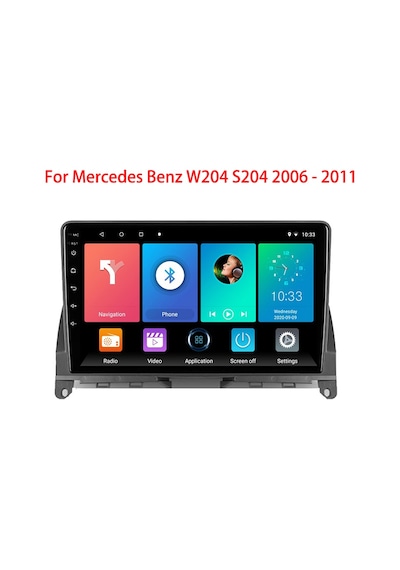 Mercedes C Class 2006-2011 Android 4 Gb Ram + 64 Gb Rom Carplay Multimedya