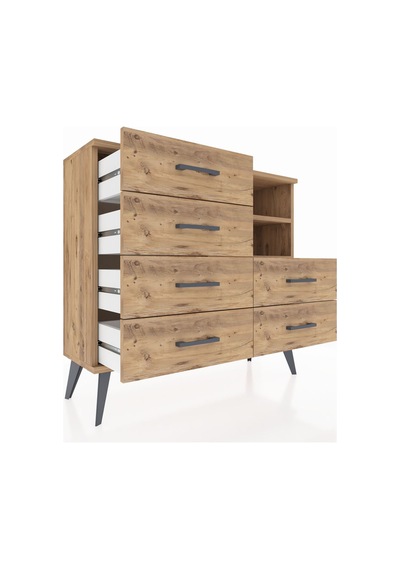 Arges Şifonyer 2 Raflı 6 Çekmeceli 88x30x80 Çam-çam Çam Arges Şifonyer 2 Raflı 6 Çekmeceli 88x30x80 Çam-çam Çam